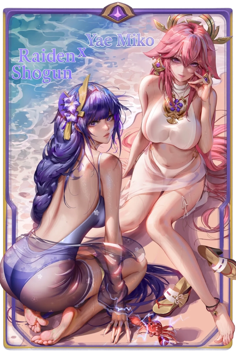 Raiden Shogun X Yae Miko